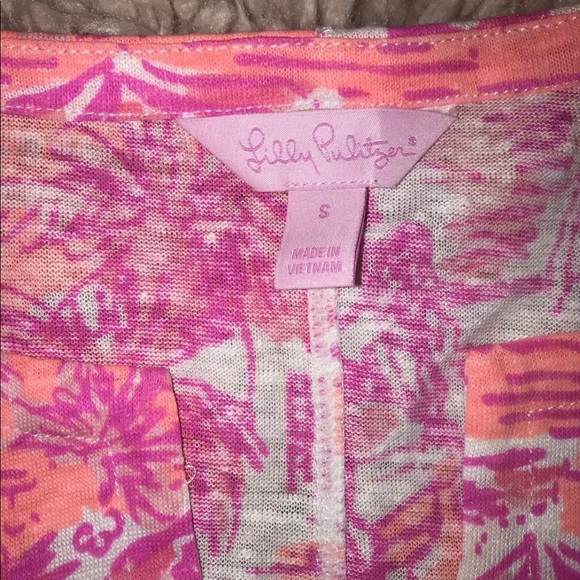 Lilly Pulitzer Shirt - Size Small - NWOT - Picture 2 of 2